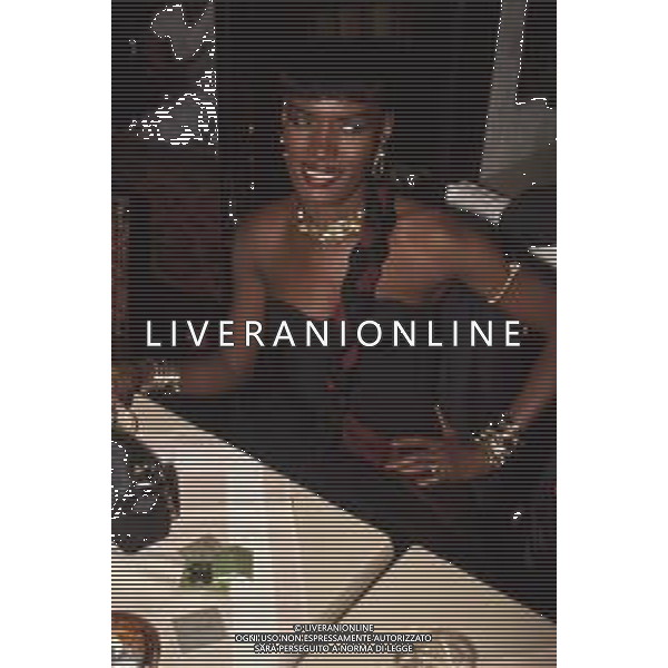 DIAP-RETROSPETTIVA GRACE JONES CANTANTE E ATTRICE NELLA FOTO GRACE JONES NELL\'ANNO 1993 AG ALDO LIVERANI SAS 