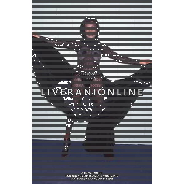 DIAP-RETROSPETTIVA GRACE JONES CANTANTE E ATTRICE NELLA FOTO GRACE JONES NELL\'ANNO 1993 AG ALDO LIVERANI SAS 