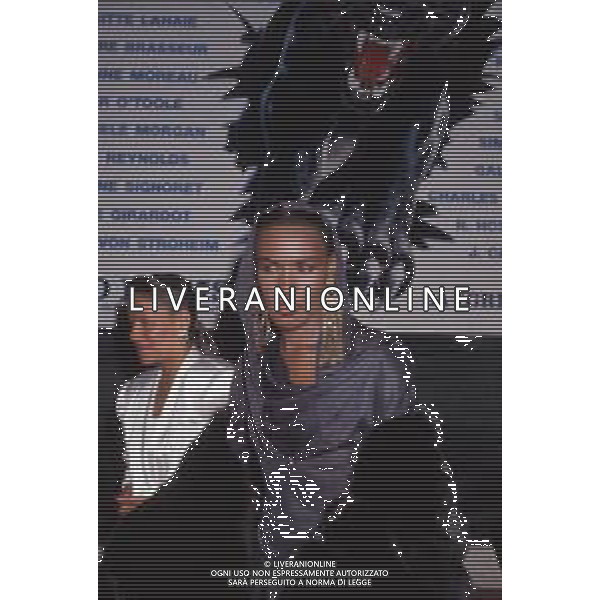 DIAP-RETROSPETTIVA GRACE JONES CANTANTE E ATTRICE NELLA FOTO GRACE JONES NELL\'ANNO 1993 AG ALDO LIVERANI SAS 