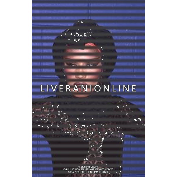 DIAP-RETROSPETTIVA GRACE JONES CANTANTE E ATTRICE NELLA FOTO GRACE JONES NELL\'ANNO 1993 AG ALDO LIVERANI SAS 