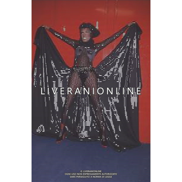 DIAP-RETROSPETTIVA GRACE JONES CANTANTE E ATTRICE NELLA FOTO GRACE JONES NELL\'ANNO 1993 AG ALDO LIVERANI SAS 