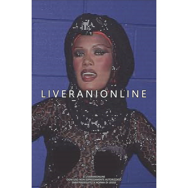 DIAP-RETROSPETTIVA GRACE JONES CANTANTE E ATTRICE NELLA FOTO GRACE JONES NELL\'ANNO 1993 AG ALDO LIVERANI SAS 