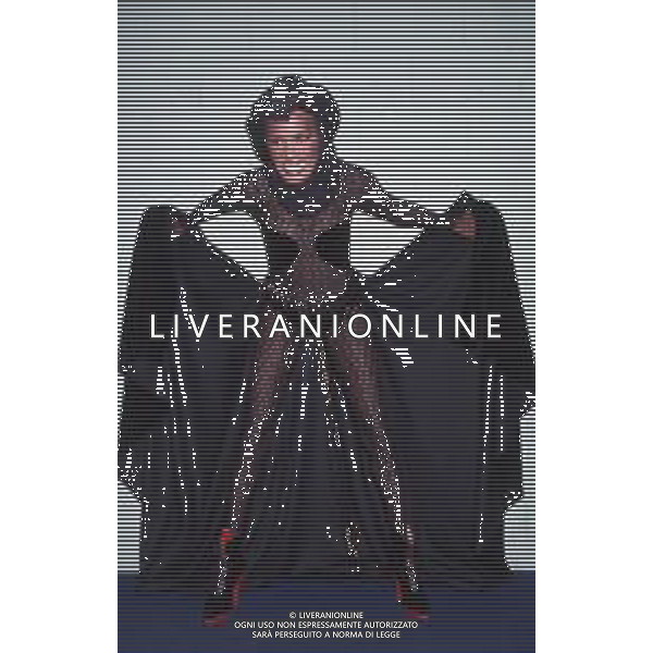 DIAP-RETROSPETTIVA GRACE JONES CANTANTE E ATTRICE NELLA FOTO GRACE JONES NELL\'ANNO 1993 AG ALDO LIVERANI SAS 