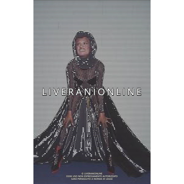 DIAP-RETROSPETTIVA GRACE JONES CANTANTE E ATTRICE NELLA FOTO GRACE JONES NELL\'ANNO 1993 AG ALDO LIVERANI SAS 