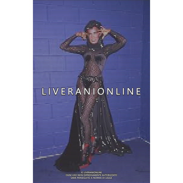 DIAP-RETROSPETTIVA GRACE JONES CANTANTE E ATTRICE NELLA FOTO GRACE JONES NELL\'ANNO 1993 AG ALDO LIVERANI SAS 