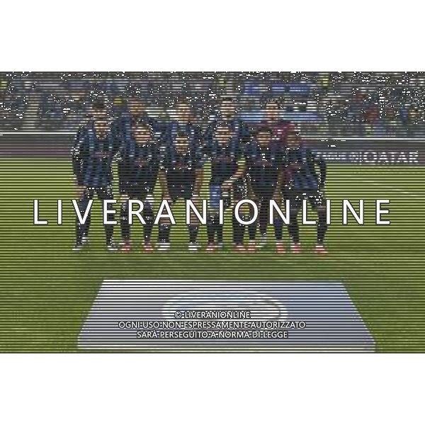 Atalanta team photo during Atalanta BC vs Celtic FC, 3° round of Chanpions League 2024-25, game at Gewiss stadium in Bergamo (BG), Italy, on October 23, 2024. (Photo by Davide Casentini) AG ALDO LIVERANI SAS