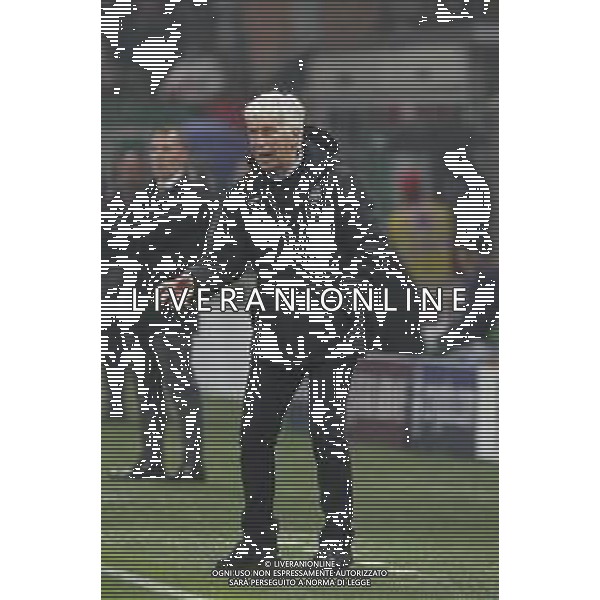 Gian Piero Gasperini Head Coach of Atalanta BC gestures during Atalanta BC vs Celtic FC, 3° round of Chanpions League 2024-25, game at Gewiss stadium in Bergamo (BG), Italy, on October 23, 2024. (Photo by Davide Casentini) AG ALDO LIVERANI SAS