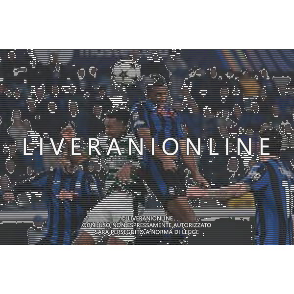 TVRG Atalanta vs Celtic nella foto Isak Hien (Atalanta) occasione da gol nel recupero Bergamo 23-10-2024 Gewiss Stadium UEFA Champions League fase a girone unico - 3a giornata foto Roberto Garavaglia/Agenzia Aldo Liverani sas