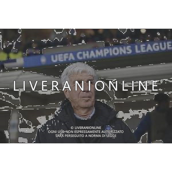 Gian Piero Gasperini Head Coach of Atalanta BC during Atalanta BC vs Celtic FC, 3° round of Champions League 2024-25, game at Gewiss stadium in Bergamo (BG), Italy, on October 23, 2024. (Photo by Davide Casentini) /AGENZIA ALDO LIVERANI SAS