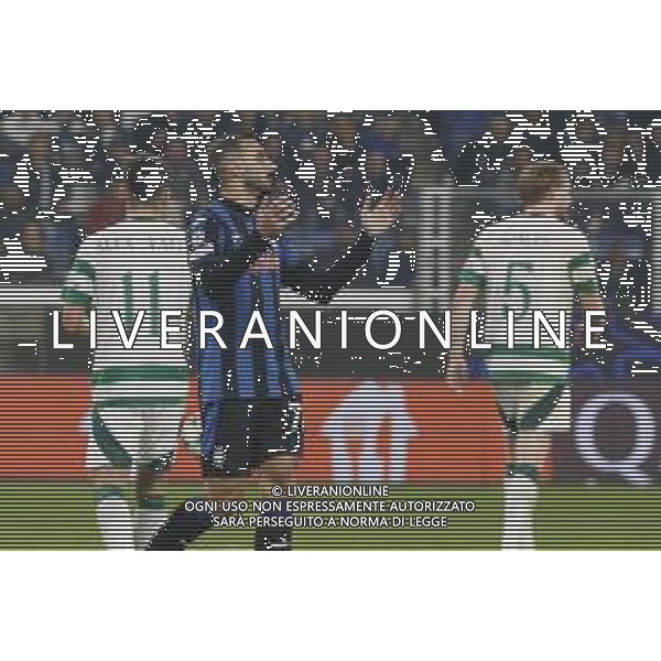 Davide Zappacosta of Atalanta BC. expresses disappointment during Atalanta BC vs Celtic FC, 3° round of Champions League 2024-25, game at Gewiss stadium in Bergamo (BG), Italy, on October 23, 2024. (Photo by Davide Casentini) /AGENZIA ALDO LIVERANI SAS