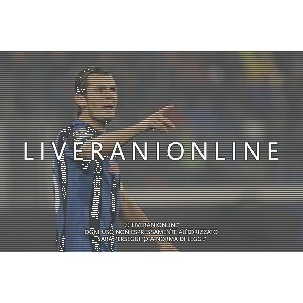Marten de Roon of Atalanta BC gestures during Atalanta BC vs Celtic FC, 3° round of Champions League 2024-25, game at Gewiss stadium in Bergamo (BG), Italy, on October 23, 2024. (Photo by Davide Casentini) /AGENZIA ALDO LIVERANI SAS