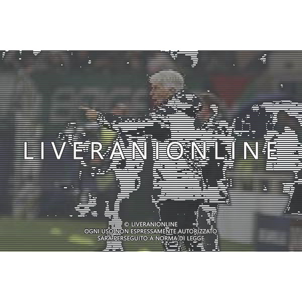 Gian Piero Gasperini Head Coach of Atalanta BC gestures during Atalanta BC vs Celtic FC, 3° round of Champions League 2024-25, game at Gewiss stadium in Bergamo (BG), Italy, on October 23, 2024. (Photo by Davide Casentini) /AGENZIA ALDO LIVERANI SAS