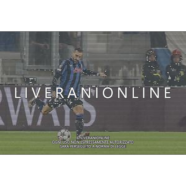 Davide Zappacosta of Atalanta BC kick the ball during Atalanta BC vs Celtic FC, 3° round of Champions League 2024-25, game at Gewiss stadium in Bergamo (BG), Italy, on October 23, 2024. (Photo by Davide Casentini) /AGENZIA ALDO LIVERANI SAS