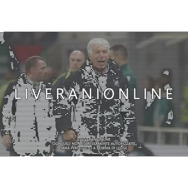 Gian Piero Gasperini Head Coach of Atalanta BC speaks during Atalanta BC vs Celtic FC, 3° round of Champions League 2024-25, game at Gewiss stadium in Bergamo (BG), Italy, on October 23, 2024. (Photo by Davide Casentini) /AGENZIA ALDO LIVERANI SAS