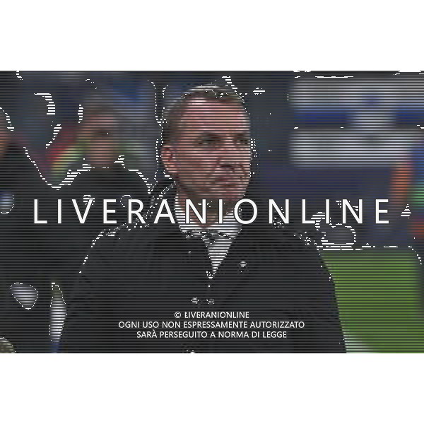 TVRG Atalanta vs Celtic nella foto Brendan Rodgers allenatore Celtic Bergamo 23-10-2024 Gewiss Stadium UEFA Champions League fase a girone unico - 3a giornata foto Roberto Garavaglia/Agenzia Aldo Liverani sas