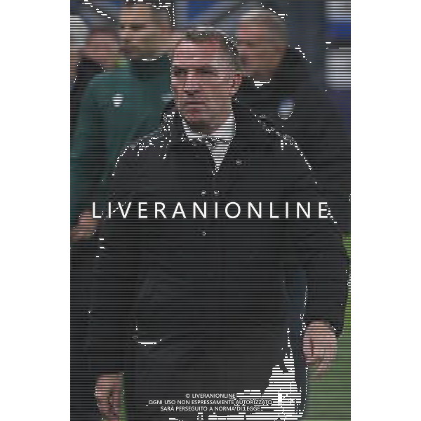 TVRG Atalanta vs Celtic nella foto Brendan Rodgers allenatore Celtic Bergamo 23-10-2024 Gewiss Stadium UEFA Champions League fase a girone unico - 3a giornata foto Roberto Garavaglia/Agenzia Aldo Liverani sas