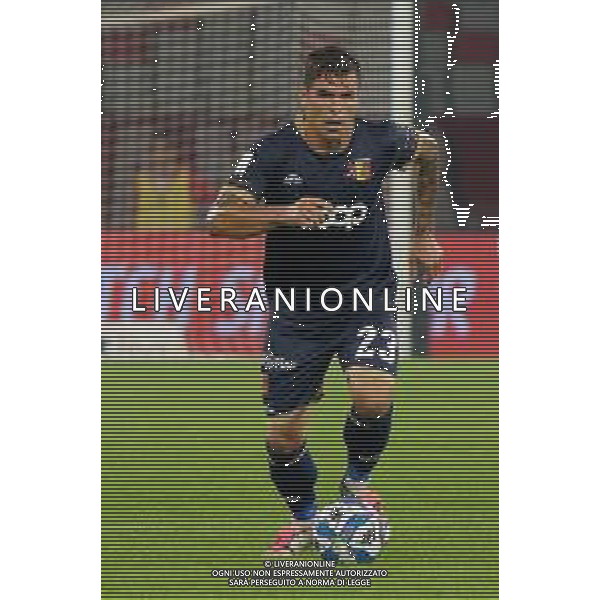 TVEM October 18, 2024 Bari, Italy - SSC Bari vs US Catanzaro - Italian soccer serie B 2024/25 - San Nicola Stadium. In the pic: Nicolò Brighenti of US Catanzaro 1929 foto emmanuele mastrodonato-ag aldo liverani sas