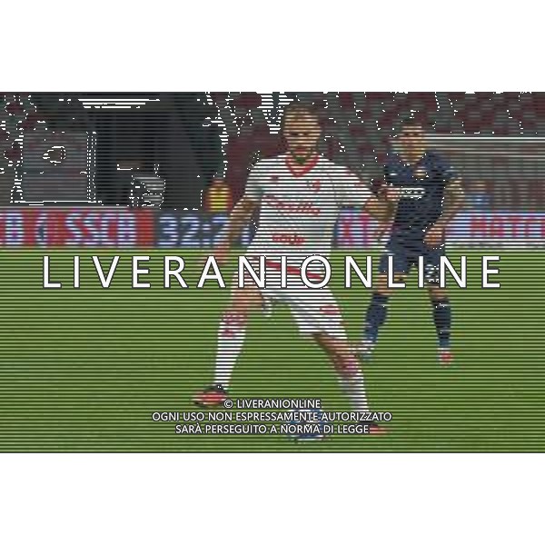 TVEM October 18, 2024 Bari, Italy - SSC Bari vs US Catanzaro - Italian soccer serie B 2024/25 - San Nicola Stadium. In the pic: Giuseppe Sibilli of SSC Bari foto emmanuele mastrodonato-ag aldo liverani sas