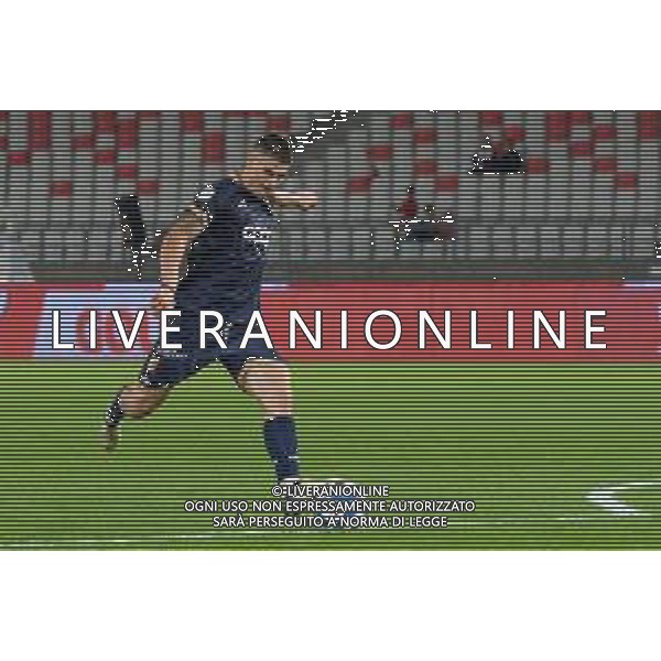 TVEM October 18, 2024 Bari, Italy - SSC Bari vs US Catanzaro - Italian soccer serie B 2024/25 - San Nicola Stadium. In the pic: Ilias Koutsoupias of US Catanzaro 1929 foto emmanuele mastrodonato-ag aldo liverani sas