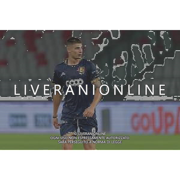 TVEM October 18, 2024 Bari, Italy - SSC Bari vs US Catanzaro - Italian soccer serie B 2024/25 - San Nicola Stadium. In the pic: Ilias Koutsoupias of US Catanzaro 1929 foto emmanuele mastrodonato-ag aldo liverani sas