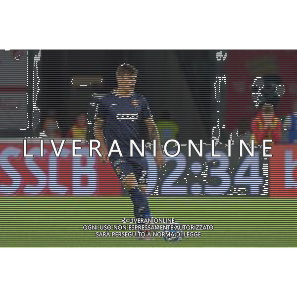 TVEM October 18, 2024 Bari, Italy - SSC Bari vs US Catanzaro - Italian soccer serie B 2024/25 - San Nicola Stadium. In the pic: Nicolò Brighenti of US Catanzaro 1929 foto emmanuele mastrodonato-ag aldo liverani sas