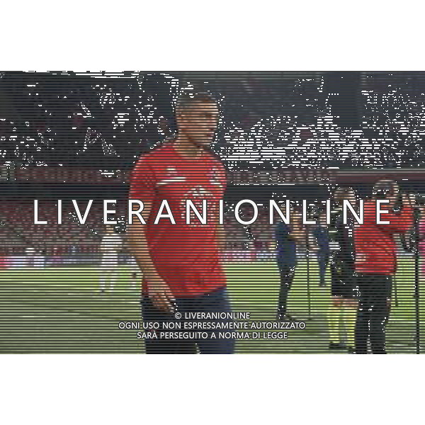 TVEM October 18, 2024 Bari, Italy - SSC Bari vs US Catanzaro - Italian soccer serie B 2024/25 - San Nicola Stadium. In the pic: coach Moreno Longo of SSC Bari foto emmanuele mastrodonato-ag aldo liverani sas