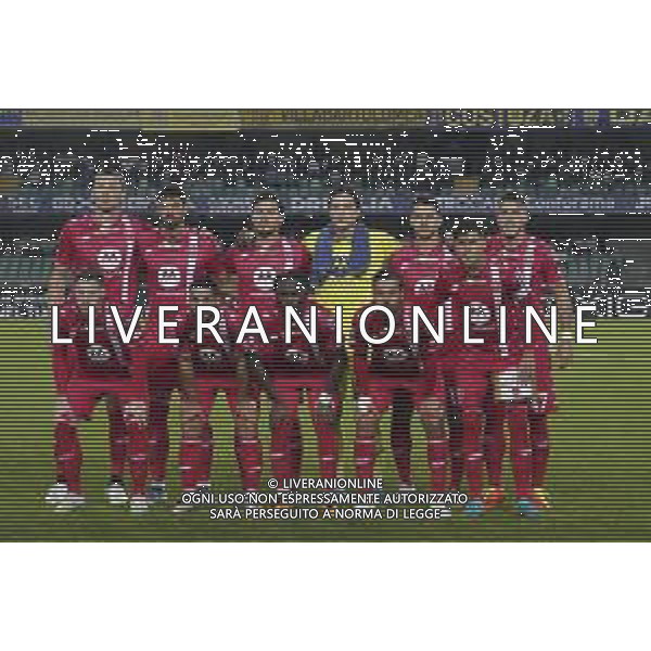 Monza team photo during Hellas Verona FC vs AC Monza, 8° Serie A Enilive 2024-25 game at Marcantonio Bentegodi Stadium in Verona (VR), Italy, on October 21, 2024. (Photo by Davide Casentini) /AGENZIA ALDO LIVERANI SAS