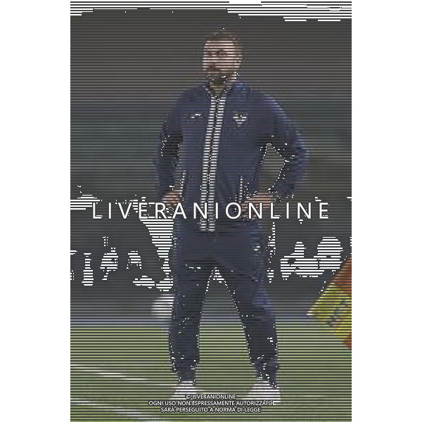 Paolo Zanetti Head Coach of Hellas Verona FC looks during Hellas Verona FC vs AC Monza, 8° Serie A Enilive 2024-25 game at Marcantonio Bentegodi Stadium in Verona (VR), Italy, on October 21, 2024. (Photo by Davide Casentini) /AGENZIA ALDO LIVERANI SAS