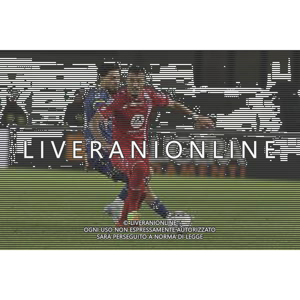 Dany Mota Carvalho of AC Monza play the ball during Hellas Verona FC vs AC Monza, 8° Serie A Enilive 2024-25 game at Marcantonio Bentegodi Stadium in Verona (VR), Italy, on October 21, 2024. (Photo by Davide Casentini) /AGENZIA ALDO LIVERANI SAS