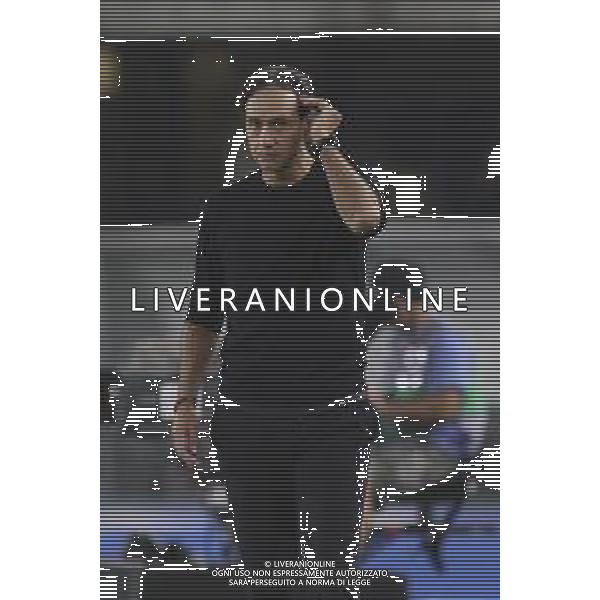 Alessandro Nesta Head Coach of AC Monza gestures during Hellas Verona FC vs AC Monza, 8° Serie A Enilive 2024-25 game at Marcantonio Bentegodi Stadium in Verona (VR), Italy, on October 21, 2024. (Photo by Davide Casentini) /AGENZIA ALDO LIVERANI SAS