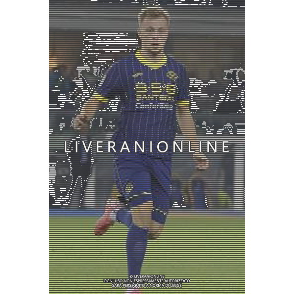 Casper Tengstedt of Hellas Verona FC during Hellas Verona FC vs AC Monza, 8° Serie A Enilive 2024-25 game at Marcantonio Bentegodi Stadium in Verona (VR), Italy, on October 21, 2024. (Photo by Davide Casentini) /AGENZIA ALDO LIVERANI SAS