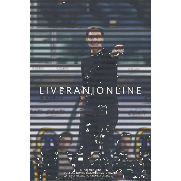 Alessandro Nesta Head Coach of AC Monza gestures during Hellas Verona FC vs AC Monza, 8° Serie A Enilive 2024-25 game at Marcantonio Bentegodi Stadium in Verona (VR), Italy, on October 21, 2024. (Photo by Davide Casentini) /AGENZIA ALDO LIVERANI SAS