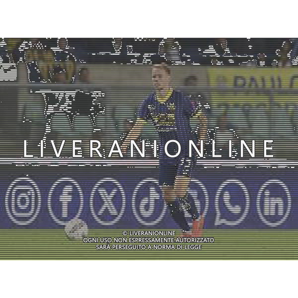 Ondrej Duda of Hellas Verona FC play the ball during Hellas Verona FC vs AC Monza, 8° Serie A Enilive 2024-25 game at Marcantonio Bentegodi Stadium in Verona (VR), Italy, on October 21, 2024. (Photo by Davide Casentini) /AGENZIA ALDO LIVERANI SAS