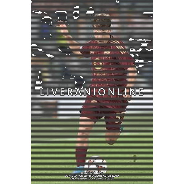 Roma vs Dinamo Kiev - Europa League - 3 giornata Stadio Olimpico - Roma 24-10-2024 nella foto Tommaso Baldanzi foto federico gaetano-ag aldo liverani sas