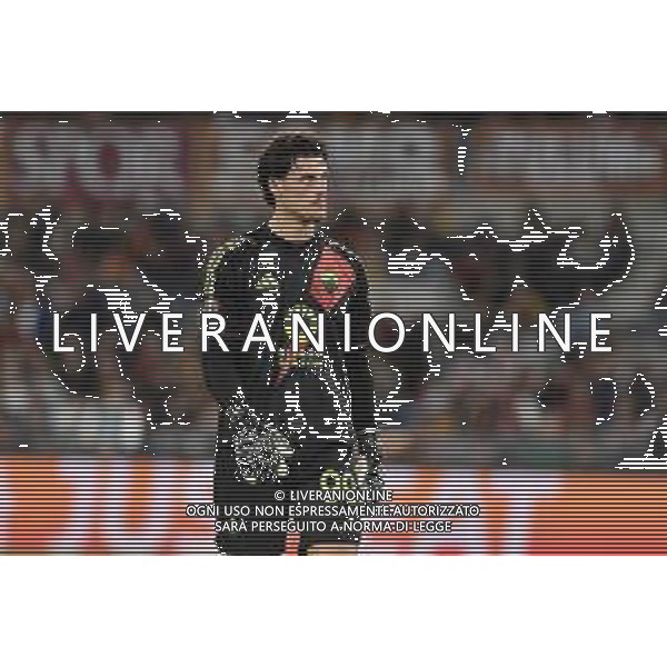 Roma vs Dinamo Kiev - Europa League - 3 giornata Stadio Olimpico - Roma 24-10-2024 nella foto Mile Svilar foto federico gaetano-ag aldo liverani sas