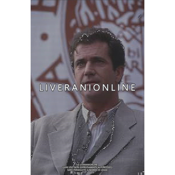 DIAP-RETROSPETTIVA MEL GIBSON ATTORE NELLA FOTO MEL GIBSON A VENEZIA NELL\'ANNO 1995 AG CONTROLUCE-AG ALDO LIVERANI SAS 