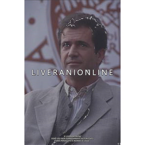 DIAP-RETROSPETTIVA MEL GIBSON ATTORE NELLA FOTO MEL GIBSON A VENEZIA NELL\'ANNO 1995 AG CONTROLUCE-AG ALDO LIVERANI SAS 