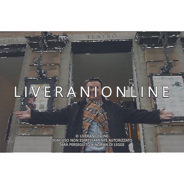 Milano 16/01/2006 Teatro Filodrammatici Pupo ( Enzo Ghinazzi ) \'Il Grande Croupier \' nella foto: Pupo foto Danilo Recalcati / AG.Aldo Liverani