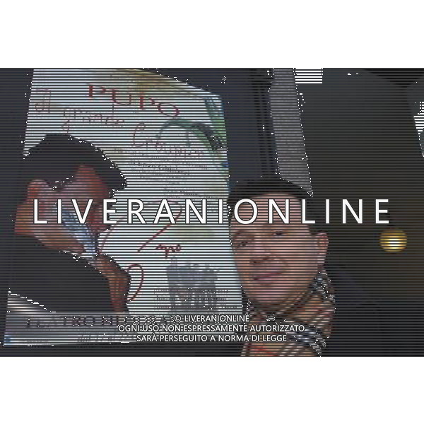 Milano 16/01/2006 Teatro Filodrammatici Pupo ( Enzo Ghinazzi ) \'Il Grande Croupier \' nella foto: Pupo foto Danilo Recalcati / AG.Aldo Liverani