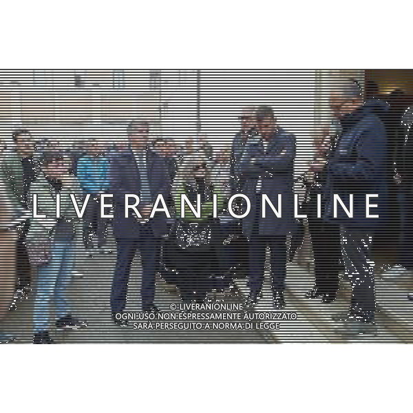 IMOLA 26 10 2024 FUNERALE DI SALVATORE CAVINI NELLA FOTO IL DISCORSSO DEL SEGRETARIO DEL PARTITO DEMOCRATICO FAUSTO TINTI PRESENTI SENATORE DANIELE MANCA E SINDACO MARCO PANIERI FOTO GIANNI SANNA-AG ALDO LIVERANI SAS