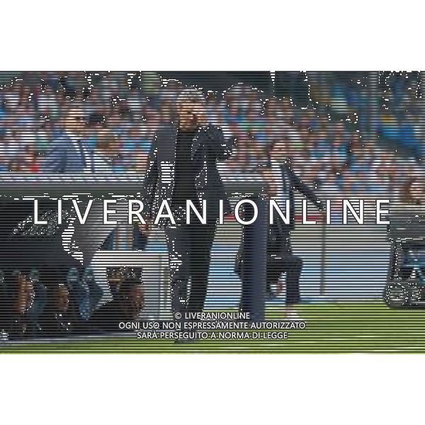 TVEM October 26, 2024 Napoli, Italy - SSC Napoli vs US Lecce - Italian soccer serie A 2024/25 - Diego Armando Maradona Stadium. In the pic: coach Luca Gotti of US Lecce ©Emmanuele Mastrodonato /AGENZIA ALDO LIVERANI SAS