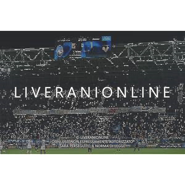 TVRG Atalanta vs Hellas Verona nella foto striscione per Gian Piero Gasperini allenatore Atalanta Bergamo 26-10-2024 Gewiss Stadium Campionato Serie A Enilive - 9a giornata foto Roberto Garavaglia/Agenzia Aldo Liverani sas