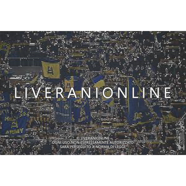 TVRG Atalanta vs Hellas Verona nella foto tifosi Hellas Verona Bergamo 26-10-2024 Gewiss Stadium Campionato Serie A Enilive - 9a giornata foto Roberto Garavaglia/Agenzia Aldo Liverani sas