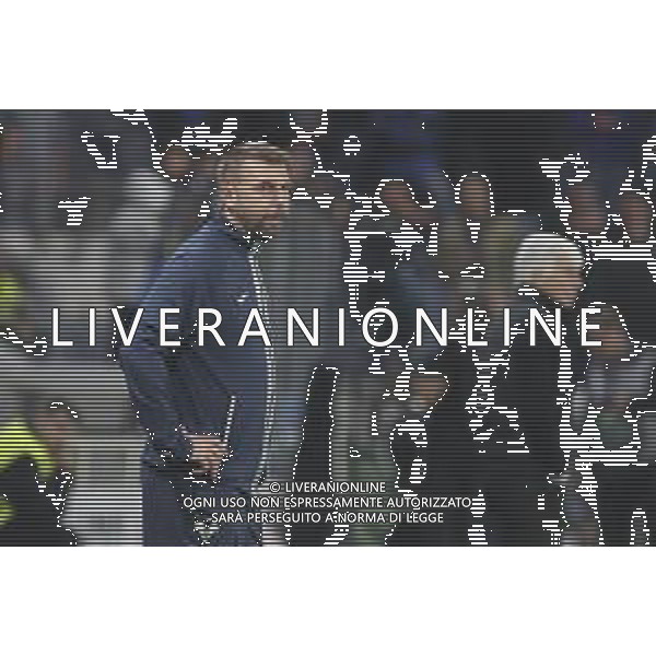 Paolo Zanetti Head Coach of Hellas Verona FC expresses disappointment during Atalanta BC vs Hellas Verona FC, 9° Serie A Enilive 2024-25 game at Gewiss stadium in Bergamo (BG), Italy, on October 26, 2024. (Photo by Davide Casentini) /AGENZIA ALDO LIVERANI SAS