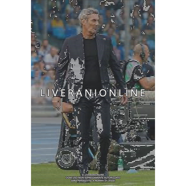 TVEM October 26, 2024 Napoli, Italy - SSC Napoli vs US Lecce - Italian soccer serie A 2024/25 - Diego Armando Maradona Stadium. In the pic: coach Luca Gotti of US Lecce ©Emmanuele Mastrodonato /AGENZIA ALDO LIVERANI SAS