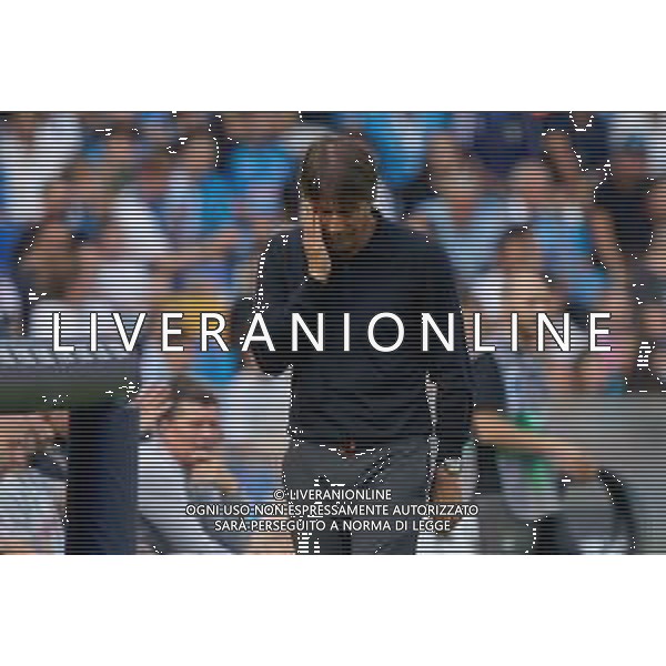 TVEM October 26, 2024 Napoli, Italy - SSC Napoli vs US Lecce - Italian soccer serie A 2024/25 - Diego Armando Maradona Stadium. In the pic: coach Antonio Conte of SSC Napoli ©Emmanuele Mastrodonato /AGENZIA ALDO LIVERANI SAS