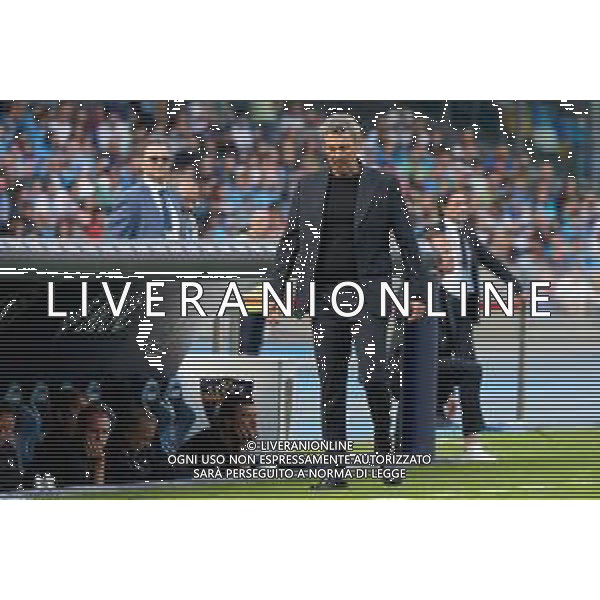 TVEM October 26, 2024 Napoli, Italy - SSC Napoli vs US Lecce - Italian soccer serie A 2024/25 - Diego Armando Maradona Stadium. In the pic: coach Luca Gotti of US Lecce ©Emmanuele Mastrodonato /AGENZIA ALDO LIVERANI SAS