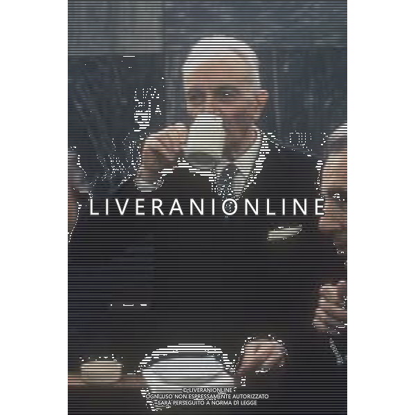 DIAP-RETROSPETTIVA MICHELE SINDONA BANCHIERE NELLA FOTO MICHELE SINDONA A PROCESSO PER L\'OMICIDIO DELL\'AVVOCATO GIORGIO AMBROSOLI NELL\'ANNO 1985 A MILANO AG ALDO LIVERANI SAS 