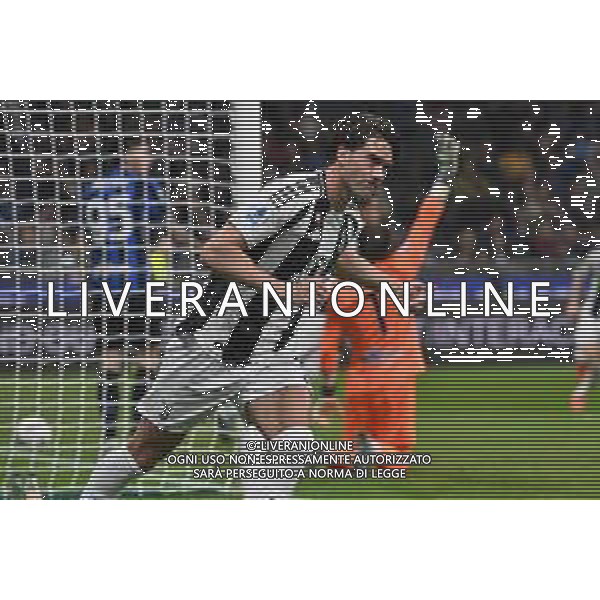 Inter vs Juventus nella foto Dusan Vlahovic (Juventus) esultanza dopo il gol dell\'1 a 1 Milano 27-10-2024 Stadio Giuseppe Meazza - San Siro Campionato Serie A Enilive - 9a giornata foto Roberto Garavaglia/Agenzia Aldo Liverani sas/AGENZIA ALDO LIVERANI SAS