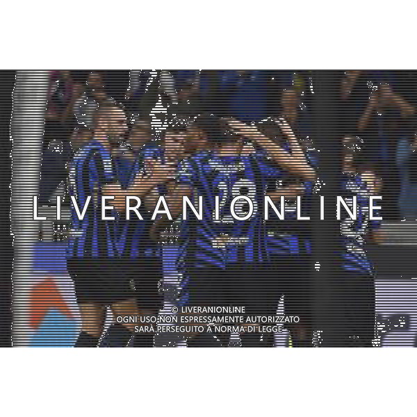 TVMV-Milano 27.10.2024 Giuseppe Meazza ©Manuela Viganti/Agenzia Aldo Liverani Inter vs Juventus Campionato Calcio Serie A Enilive 2024/2025 9a giornata Nella foto: esultanza inter dopo il gol di piotr zielinski ©Viganti/AGENZIA ALDO LIVERANI SAS